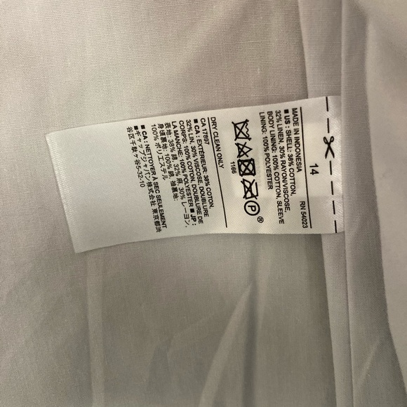 Banana Republic light Blue woman’s blazer - Picture 4 of 5